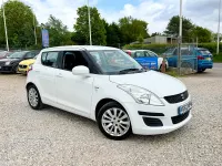 Used Suzuki Swift SZ3 75 HP (55 kW) 2012 White Hatchback