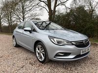 Used Vauxhall Astra SRi 100 HP (73 kW) 2017 Silver Hatchback