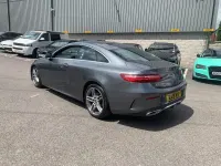 Used Mercedes E220 AMG line 2018 Grey Coupe