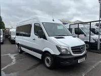 Used Mercedes Sprinter 138 HP (101 kW) 2018 White Van