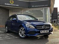 Used Mercedes C200 136 HP (100 kW) 2016 Blue Estate