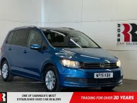 Used VW Touran Family 115 HP (84 kW) 2019 Blue MPV