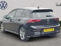 Used VW Golf VIII R-line 150 HP (110 kW) 2022 Black Hatchback