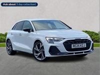 Used Audi A3 Black Edition 147 HP (108 kW) 2025 White Hatchback