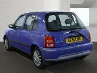 Used Nissan Micra SE 60 HP (44 kW) 2002 Blue Hatchback