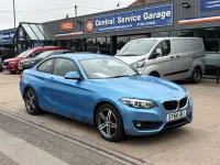 Used BMW 218 Sport Line 2018 Blue Coupe