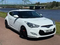 Used Hyundai Veloster 140 HP (102 kW) 2012 White Hatchback