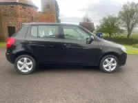 Used Skoda Fabia 60 HP (44 kW) 2008 Black Hatchback