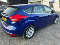 Used Ford Focus Titanium 125 HP (91 kW) 2015 Blue Hatchback
