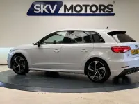 Used Audi S3 Sportback Black Edition 300 HP (220 kW) 2019 White Hatchback