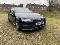 Used Audi A4 Black Edition 150 HP (110 kW) 2018 Black Sedan