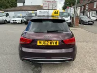 Used Audi A1 Sportback S-Line 105 HP (77 kW) 2012 Red Hatchback