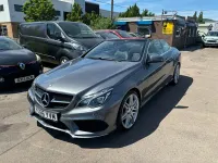 Used Mercedes E220 AMG line 2016 Grey Cabriolet
