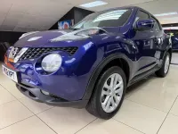 Used Nissan Juke N-Connecta 110 HP (80 kW) 2018 Blue SUV