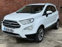 Used Ford Ecosport Titanium 125 HP (91 kW) 2018 White SUV