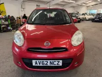 Used Nissan Micra Acenta 2012 Red Hatchback