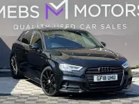 Used Audi A3 Black Edition 150 HP (110 kW) 2018 Sedan