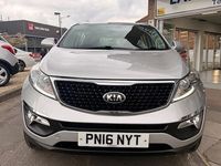 Used Kia Sportage 130 HP (95 kW) 2016 Machine silver metallic SUV