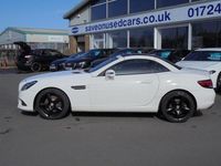 Used Mercedes SLC200 184 HP (135 kW) 2017 White Cabriolet