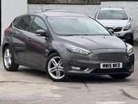 Used Ford Focus Titanium 125 HP (91 kW) 2015 Grey Hatchback