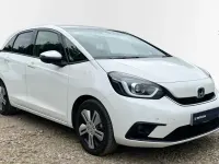 Used Honda Jazz Hybrid 109 HP (80 kW) 2022 Premium paint  platinum white Hatchback