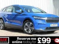 Used Skoda Enyaq iV ecoSuite 150 kW (204 HP) 2023 Blue SUV