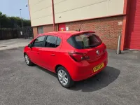 Used Vauxhall Corsa Design Edition 75 HP (55 kW) 2015 Red Hatchback