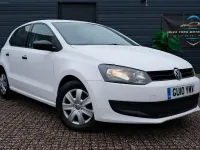 Used VW Polo S 60 HP (44 kW) 2010 White Hatchback