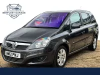Used Vauxhall Zafira Design Edition 115 HP (84 kW) 2012 Grey MPV