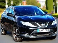 Used Nissan Qashqai N-TEC 2015 Black SUV