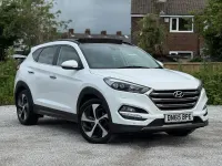 Used Hyundai Tucson Premium SE 185 HP (136 kW) 2015 White SUV
