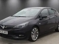 Used Vauxhall Astra SRi 145 HP (106 kW) 2020 Black Hatchback