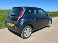 Second-hand Toyota Aygo X-play 69 CP (50 kW) 2017 Albastru Hatchback