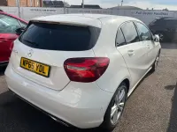 Used Mercedes A200 Premium 134 HP (98 kW) 2015 White Hatchback