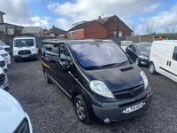 Used Vauxhall Vivaro Sportive 115 HP (84 kW) 2014 Black MPV