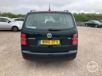 Used VW Touran S 105 HP (77 kW) 2010 Green MPV