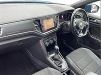 Used VW T-Roc R-line 150 HP (110 kW) 2021 Blue SUV