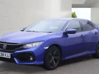Used Honda Civic EX 126 HP (92 kW) 2019 Brilliant sporty blue Hatchback