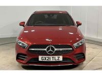 Used Mercedes A180 AMG line 136 HP (100 kW) 2021 Red Hatchback