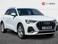 Used Audi Q3 S-Line 150 HP (110 kW) 2019 White SUV