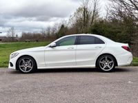 Used Mercedes C200 AMG Line Premium Plus 184 HP (135 kW) 2016 White Sedan