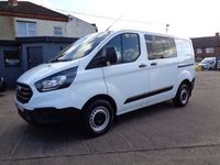 used Ford Transit Custom 2.0 TDCi 105ps Low Roof D/Cab Van