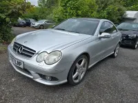 Used Mercedes CLK220 2007 Silver Coupe