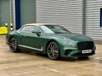 Used Bentley Continental 635 HP (467 kW) 2019 Green Cabriolet