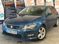 Used Seat Leon FR 150 HP (110 kW) 2016 Blue Hatchback