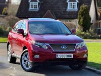 Used Lexus RX450h 2009 Red SUV