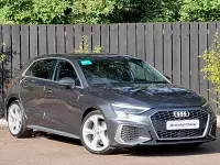 Used Audi A3 S-Line 150 HP (110 kW) 2021 Grey Sedan