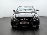 Used Mercedes E350 AMG line 258 HP (189 kW) 2015 Black Coupe
