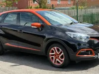 Used Renault Captur Dynamique 90 HP (66 kW) 2013 Black/orange SUV
