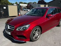 Used Mercedes E350 AMG 252 HP (185 kW) 2014 Red Estate